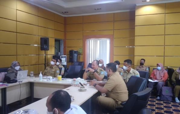 kegiatan rapat koordinasi di balai